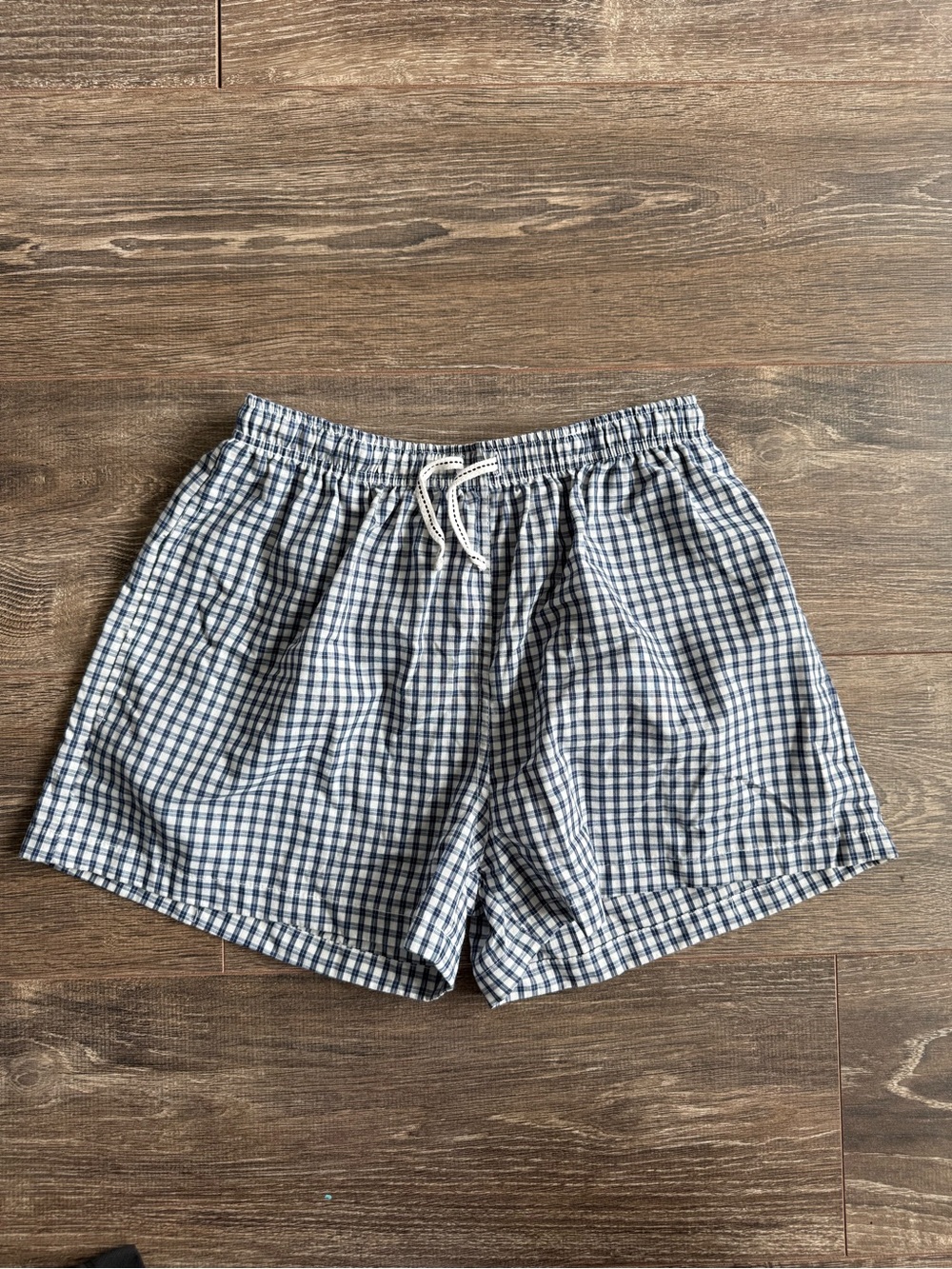 Baleno 100% Cotton Plaid Shorts with pockets size medium